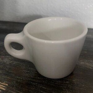 White Allegheny China Espresso Cup